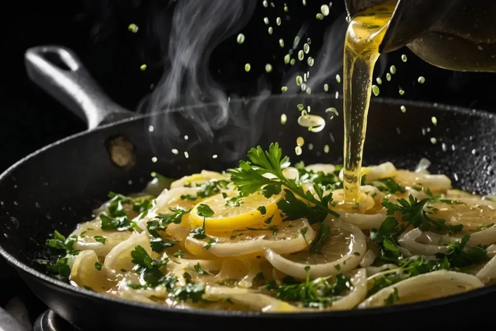 Preparing the Perfect Shrimp Scampi Sauce