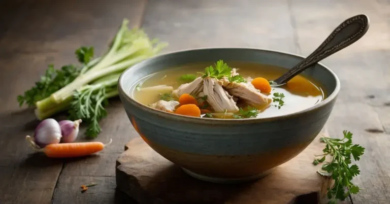 bone broth soup recipe chicken