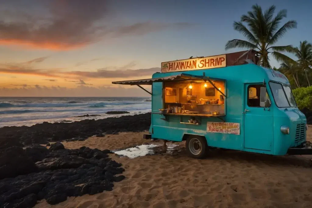 The Story Behind Hawaiian Garlic Shrimp