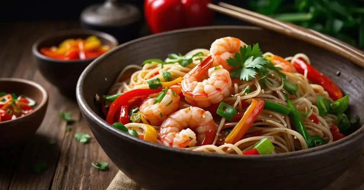 shrimp noodles recipe