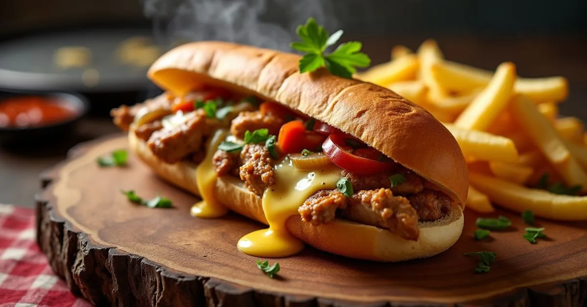 chicken philly cheesesteak recipe