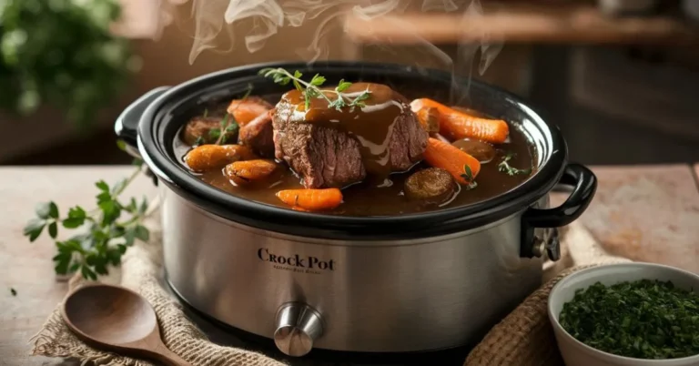 cube steak crock pot recipe